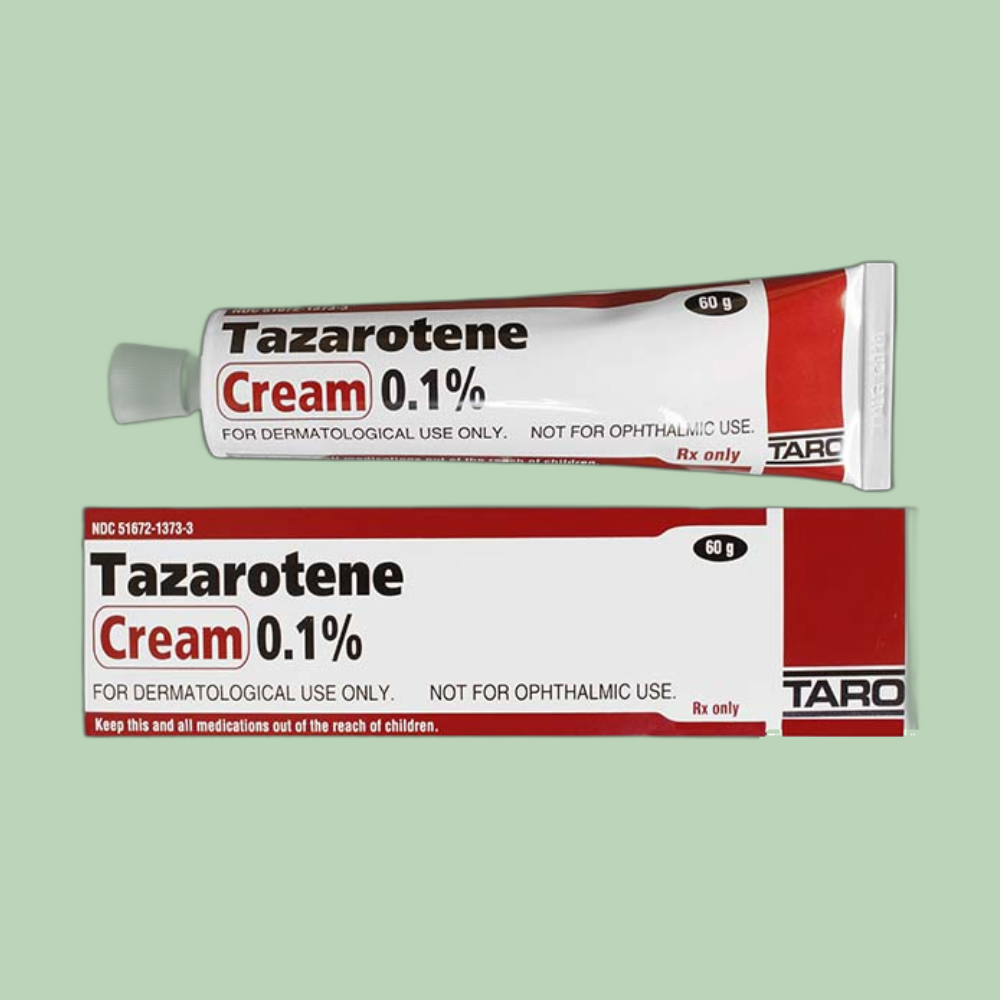 TAZAROTENE CR 0.1% 60GM TOP