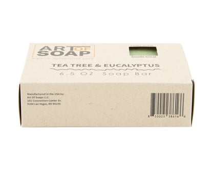 Sunaroma Soap Bar Eucalyptus Tea Tree + Ginger 8oz