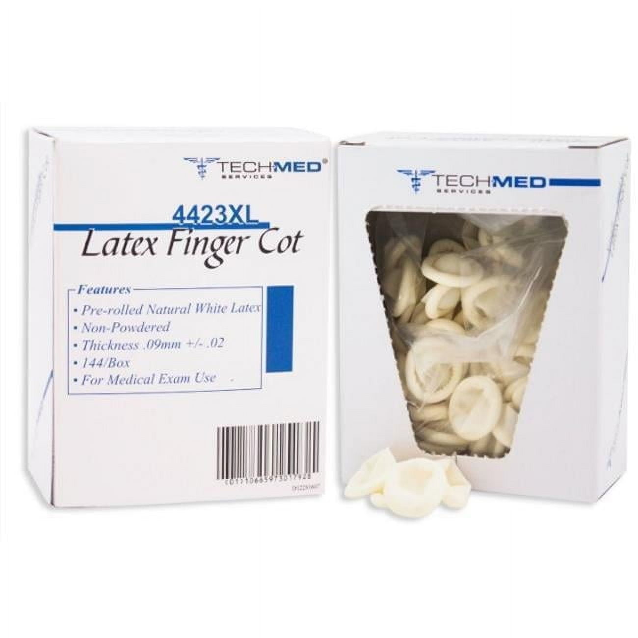 FINGER COT LATEX LARGE 12CT API