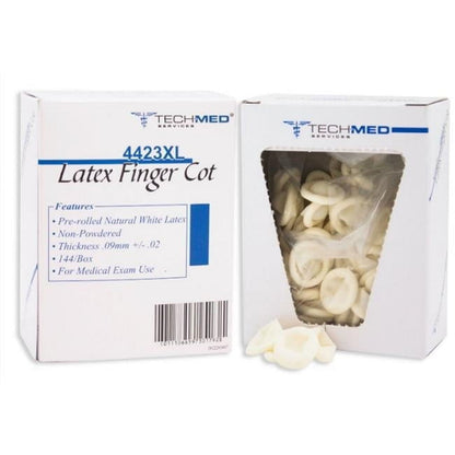 FINGER COT LATEX LARGE 12CT API