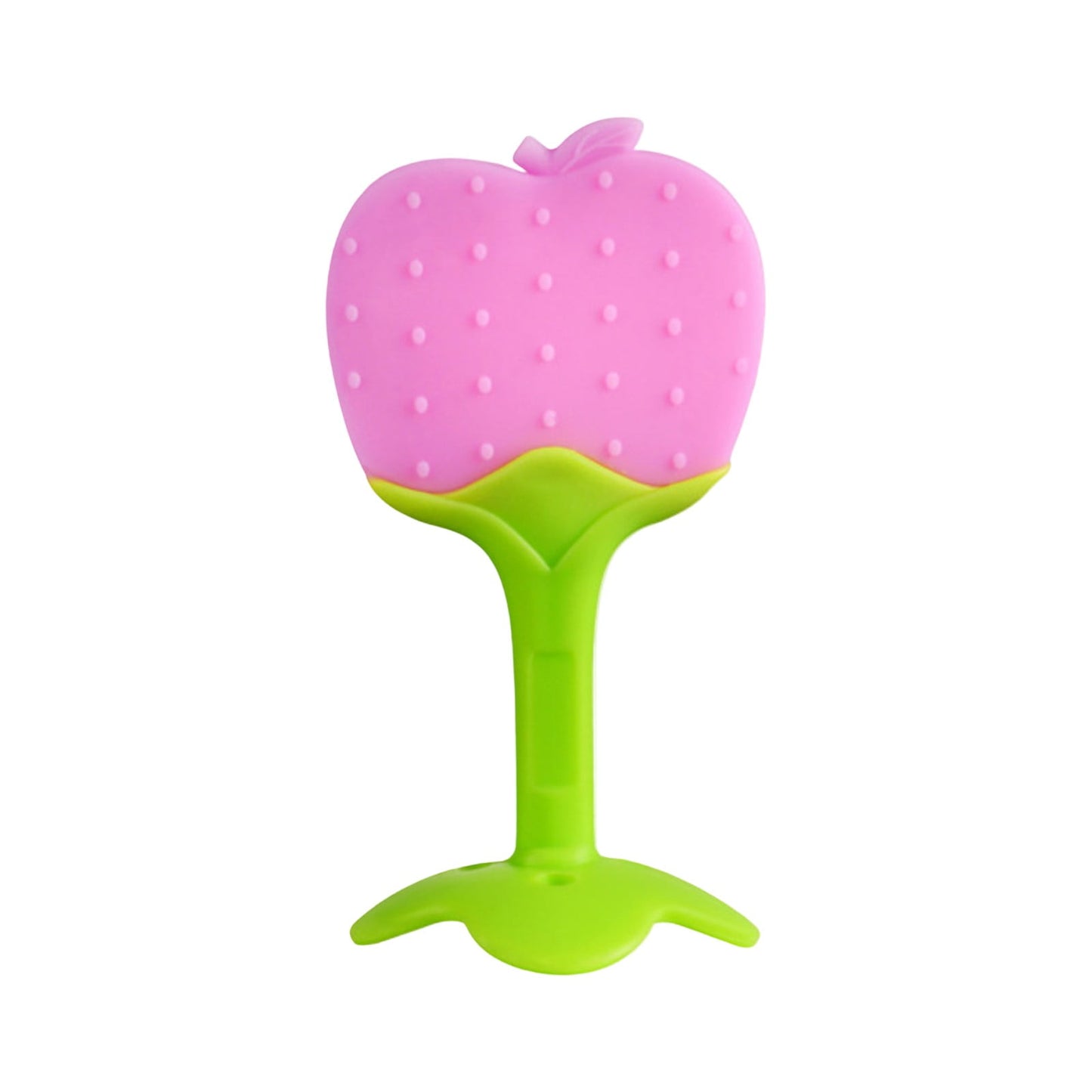 RaZbaby Fruitique Infant & Baby Massager & Teether Toy 3-Pack Fruit-Shaped Multi-Texture Teethers