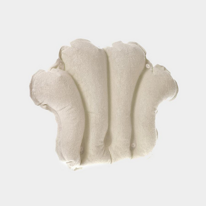 TERRY BATH PILLOW,GREEN