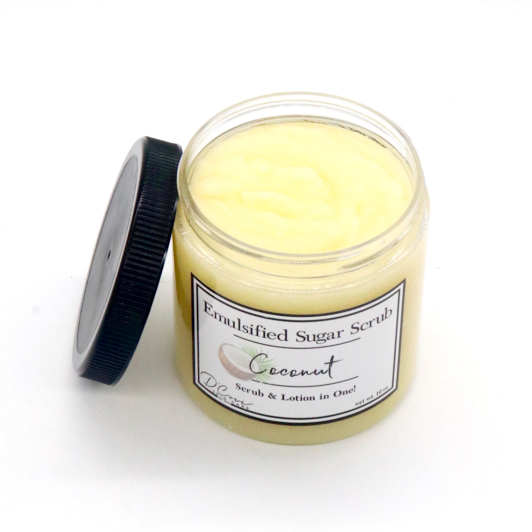 Whish Exfoliating Sugar Scrub, Coconut