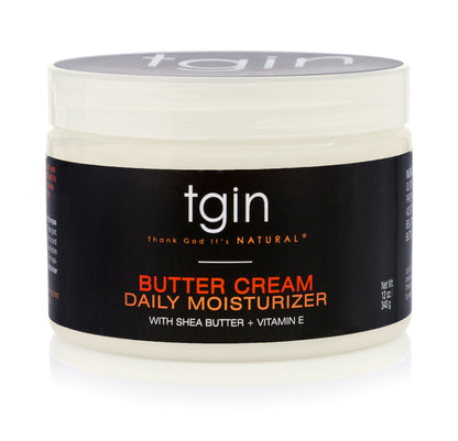 tgin - Thank God It's Natural - Butter Cream Daily Moisturizer with Shea Butter + Vitamin E - 12 fl oz