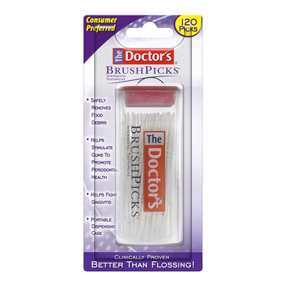 THE DOCTORS BRUSH PICK 120CT