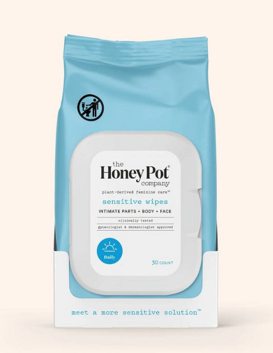 HEMPRESS HYGIENICS WIPES,SENSITIVE INTIMATE