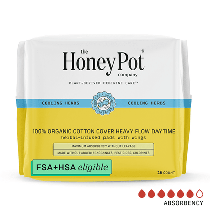 THE HONEY POT MNSTRL PADS,NON HRBL,REG