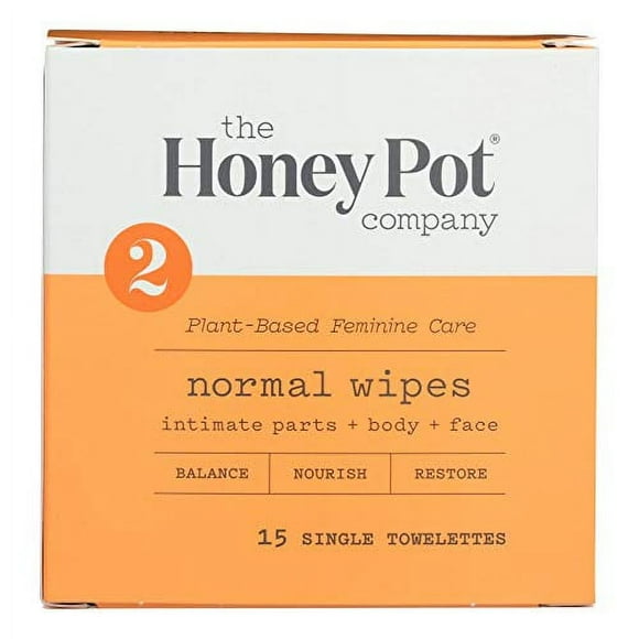 THE HONEY POT WIPES,INTIMATE,BRGMT ROSE