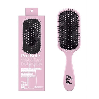 CONAIR The Knot Dr. Pro Xpress Dry Vented Hairbrush - Grey