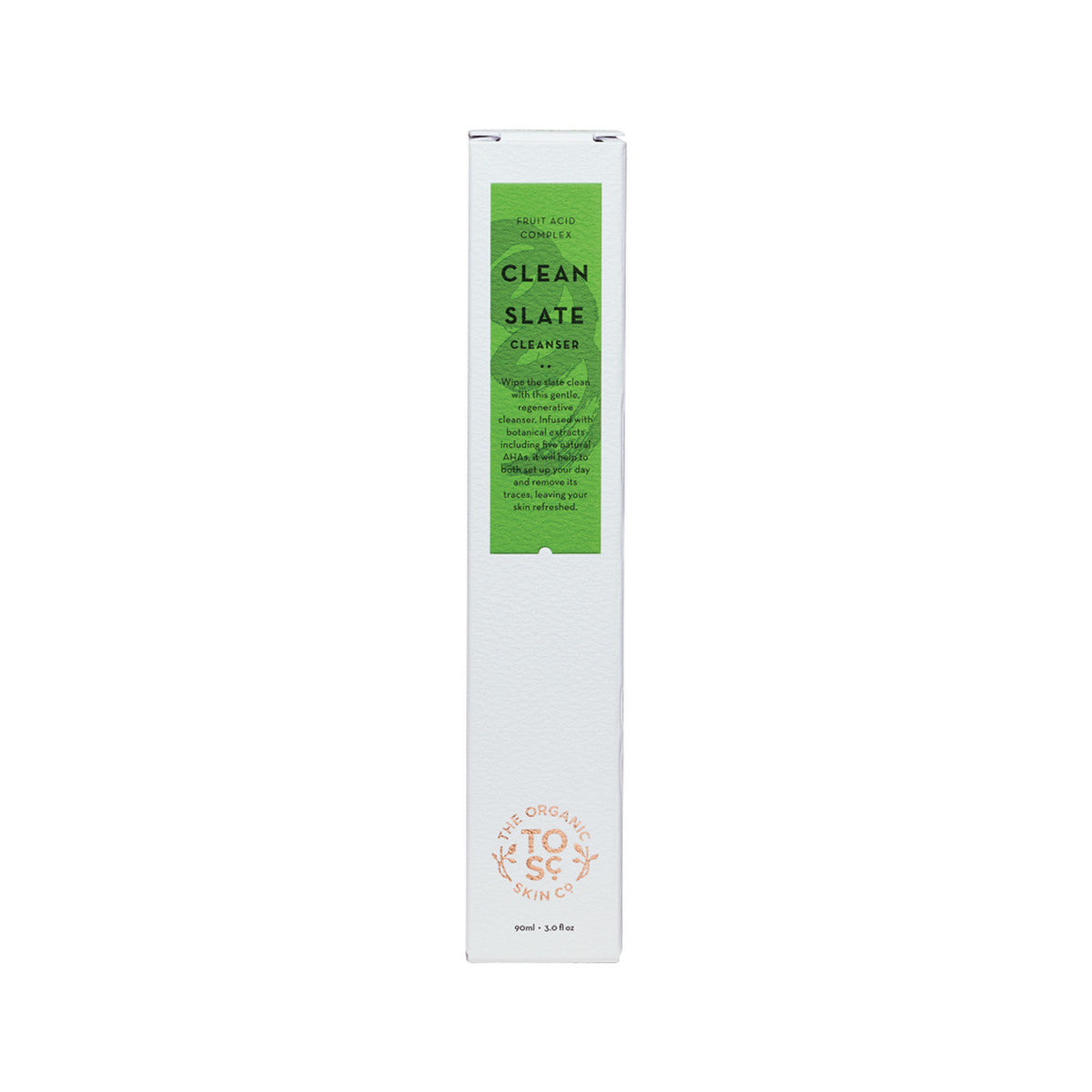 THE ORGANIC SKIN CO. CLEANSER,FACE,CLEAN SLATE