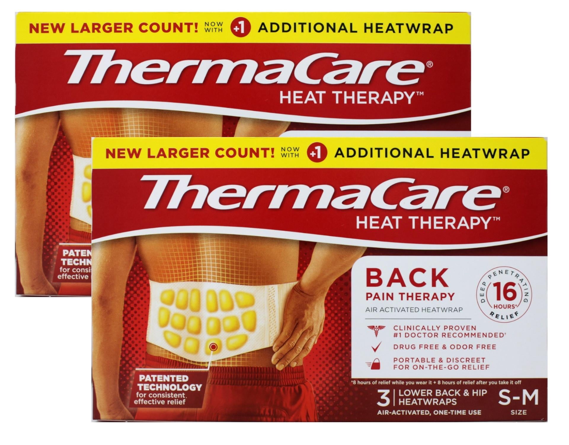 THERMACARE BACK PAIN THERAPY S/M PCH 2CT