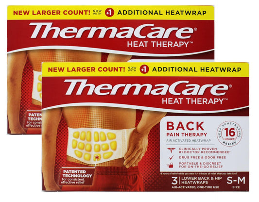 THERMACARE BACK PAIN THERAPY S/M PAT 3