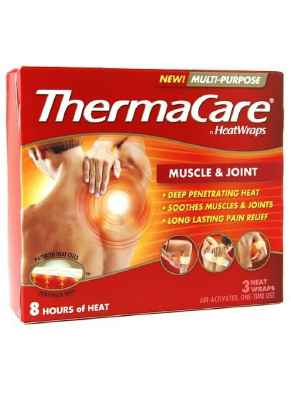 THERMACARE MUSCLE/JOINT PAT 3CT