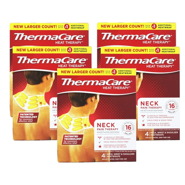 THERMACARE PAIN THERAPY NECK PAT 4CT