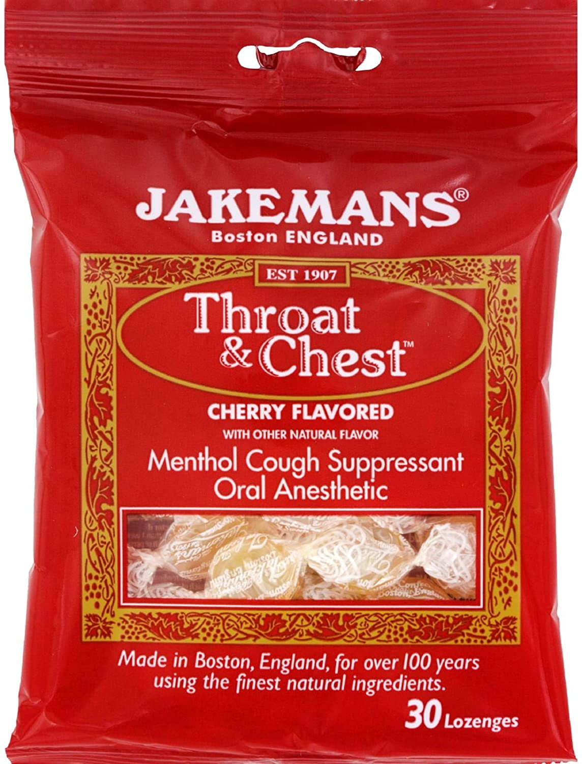 THROAT & CHEST LZ 5MG 30 PPMNT