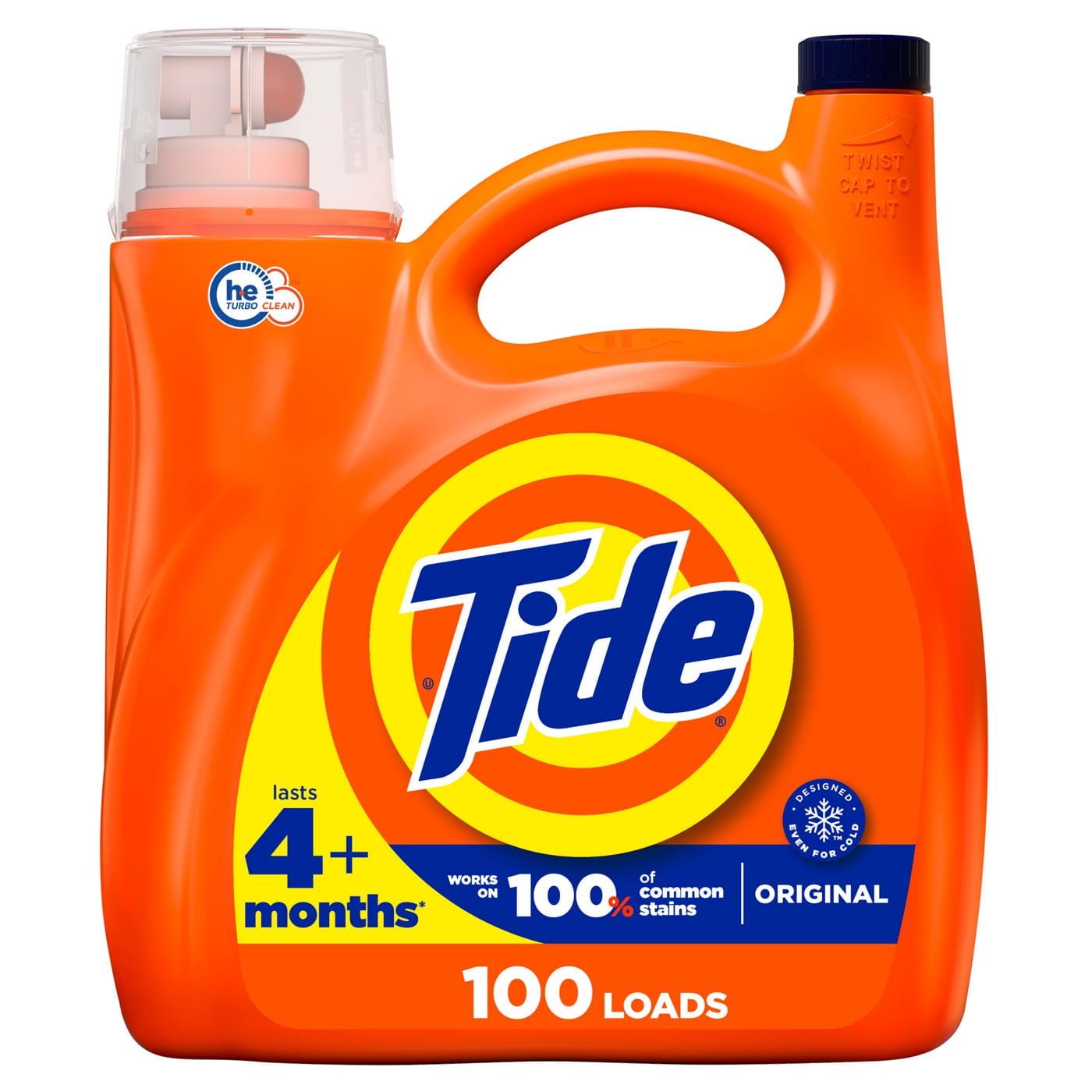 TIDE+ HE TURBO ULT STN RLS ORGN LIQ 46OZ
