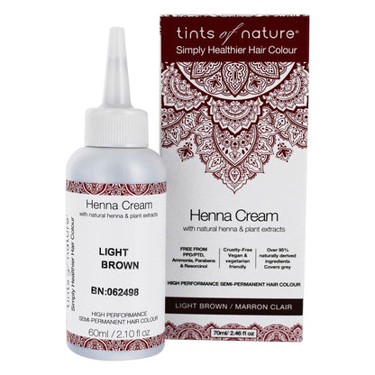 TINTS OF NATURE HENNA CREAM,DARK BROWN