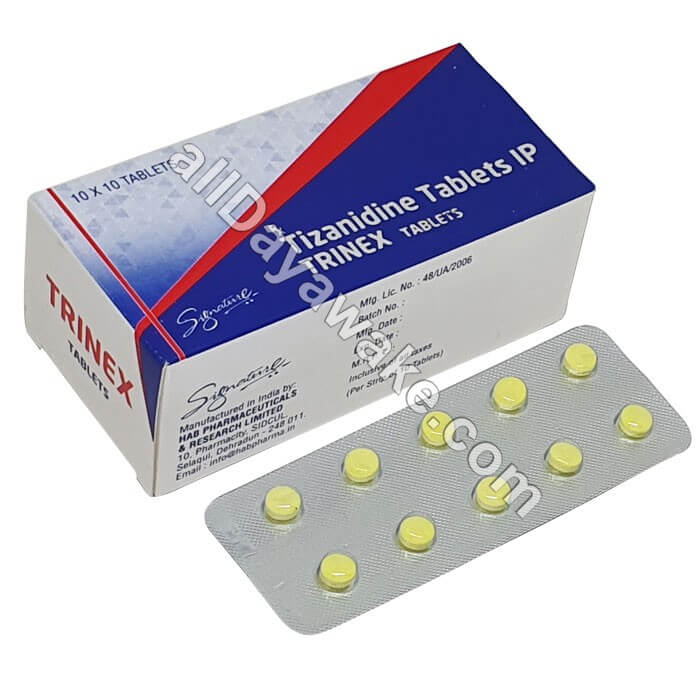 TIZANIDINE HCL TB 2MG 150