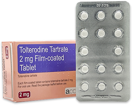 TOLTERODINE TART CP 2MG 90 ER