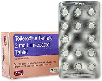 TOLTERODINE TART CP 2MG 90 ER