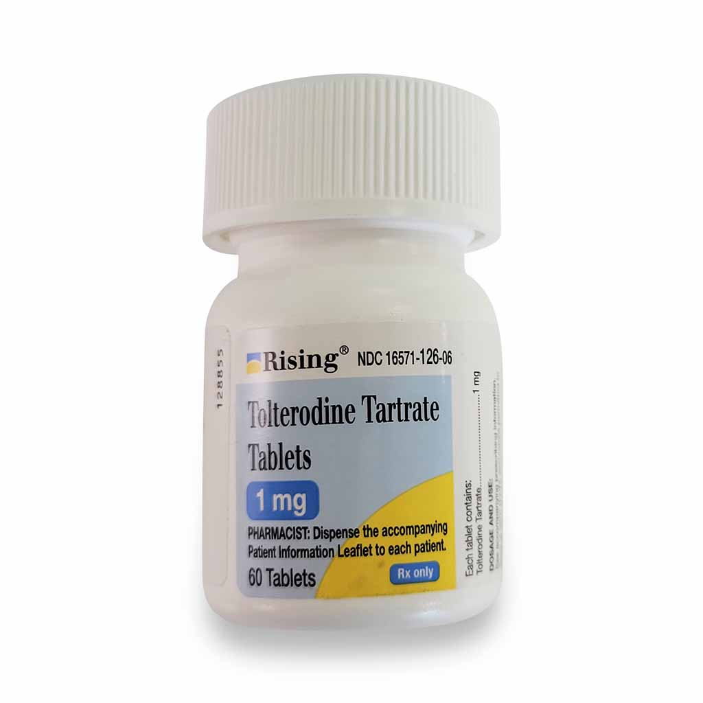 TOLTERODINE TART CP 2MG 30 ER