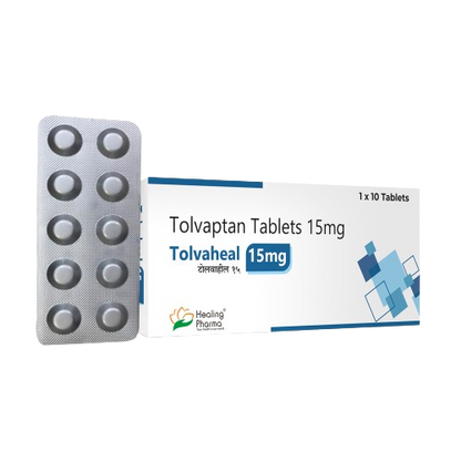 TOLVAPTAN TB 15MG 10UD