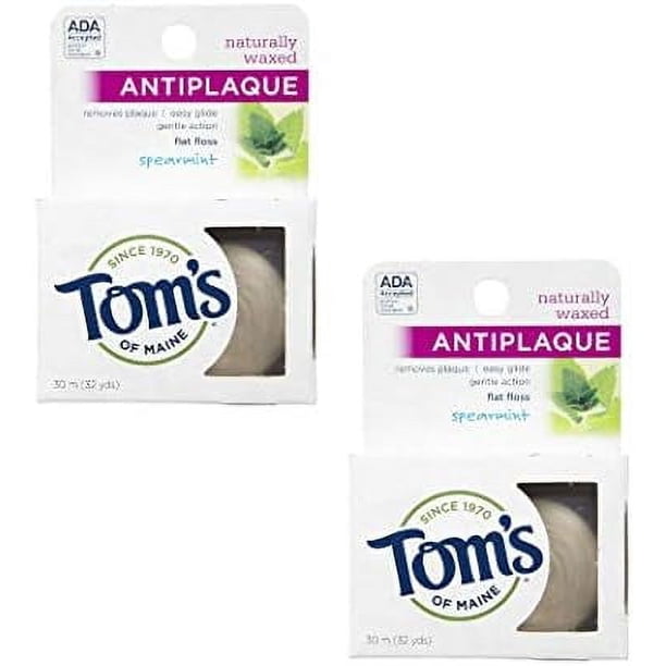 TOM'S OF MAINE FLOSS,ANTI PLQ,FLAT,SPRMN