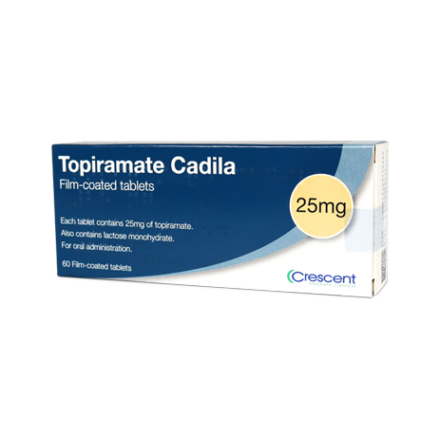 TOPIRAMATE CP 25MG 30 ER 1/D