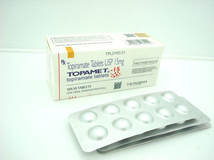 TOPIRAMATE SK 15MG 60