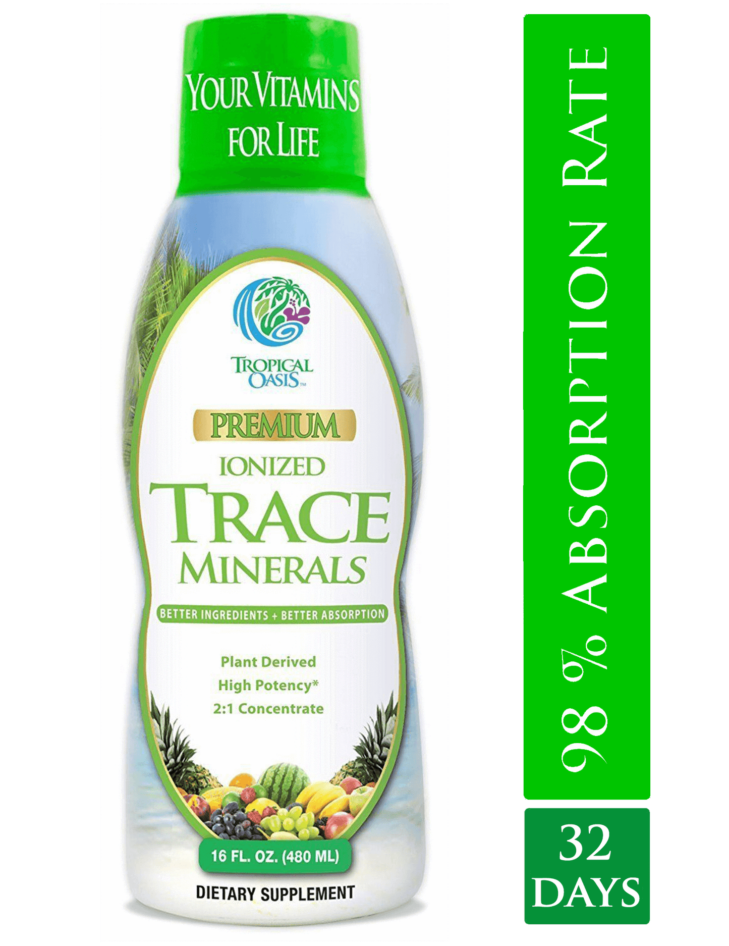 TROPICAL OASIS IONIZED TRACE MINERALS