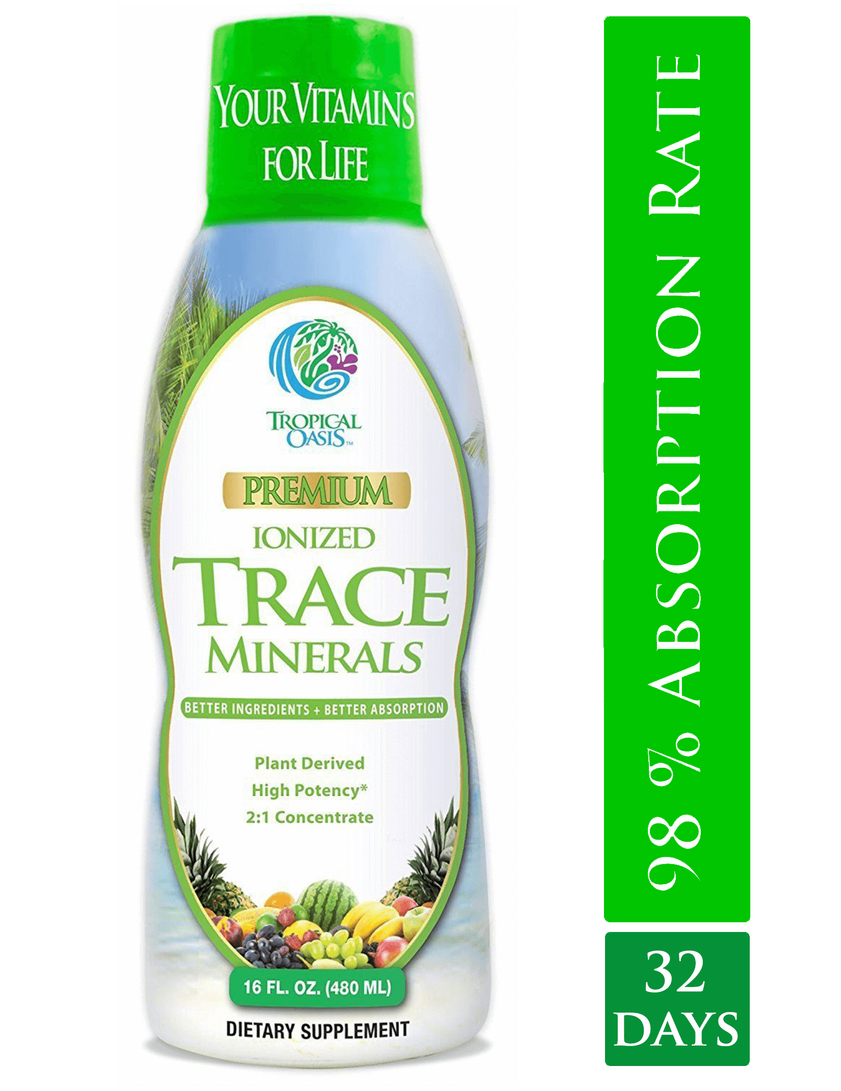 TROPICAL OASIS IONIZED TRACE MINERALS