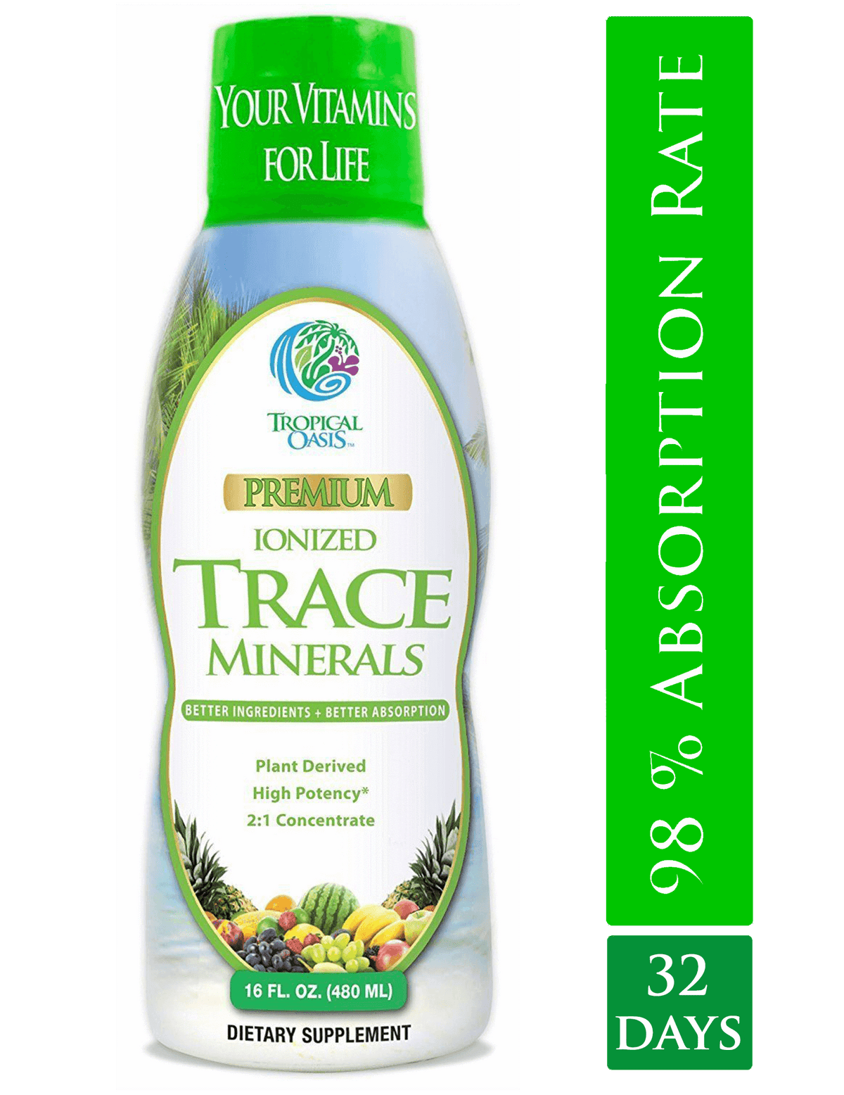 TROPICAL OASIS IONIZED TRACE MINERALS