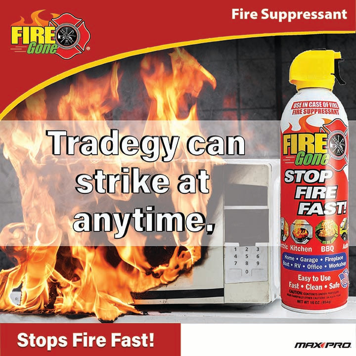 FIRE SUPPRESSANT 16OZ CAN