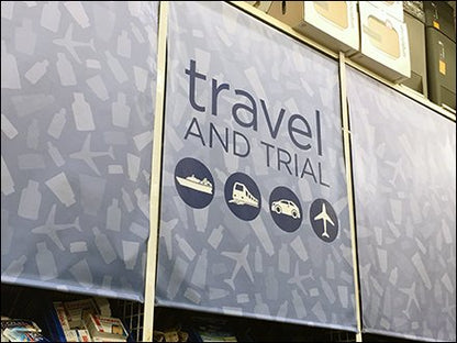 Merchandising Trial and Travel Size Plastic Bins