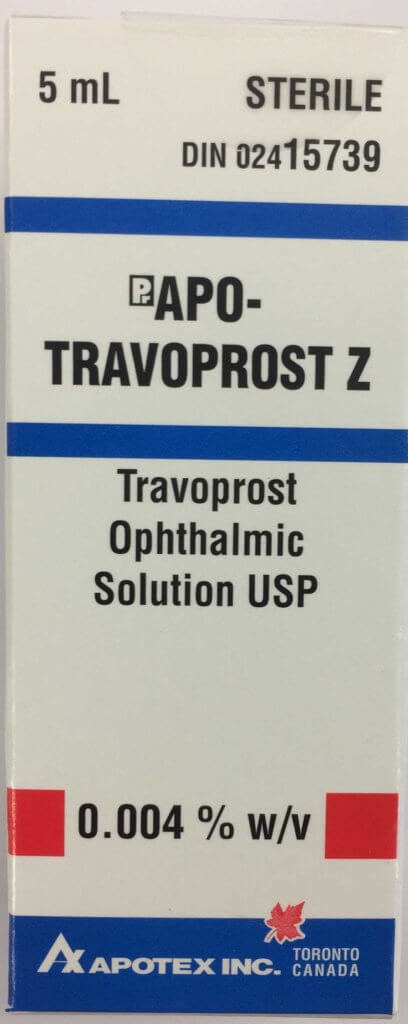 TRAVATAN Z DR 0.004% 5ML