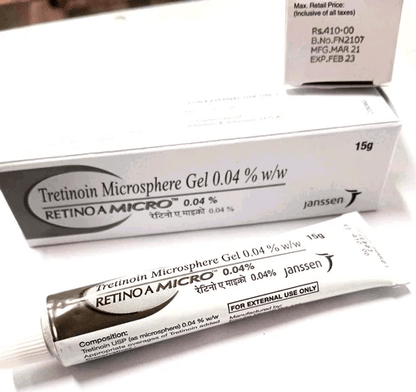 TRETINOIN MICRO GL 0.04%50GM PUMP