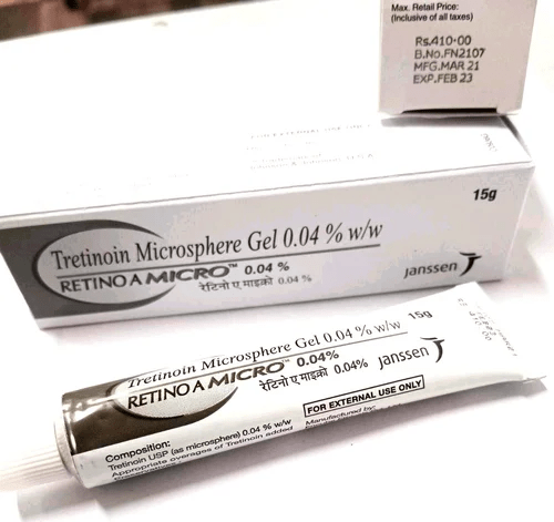 TRETINOIN MICRO GL 0.04%50GM PUMP