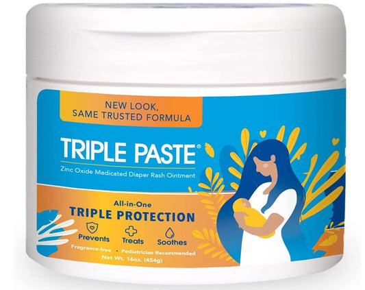 TRIPLE PASTE DIAPER RASH CREAM 8OZ