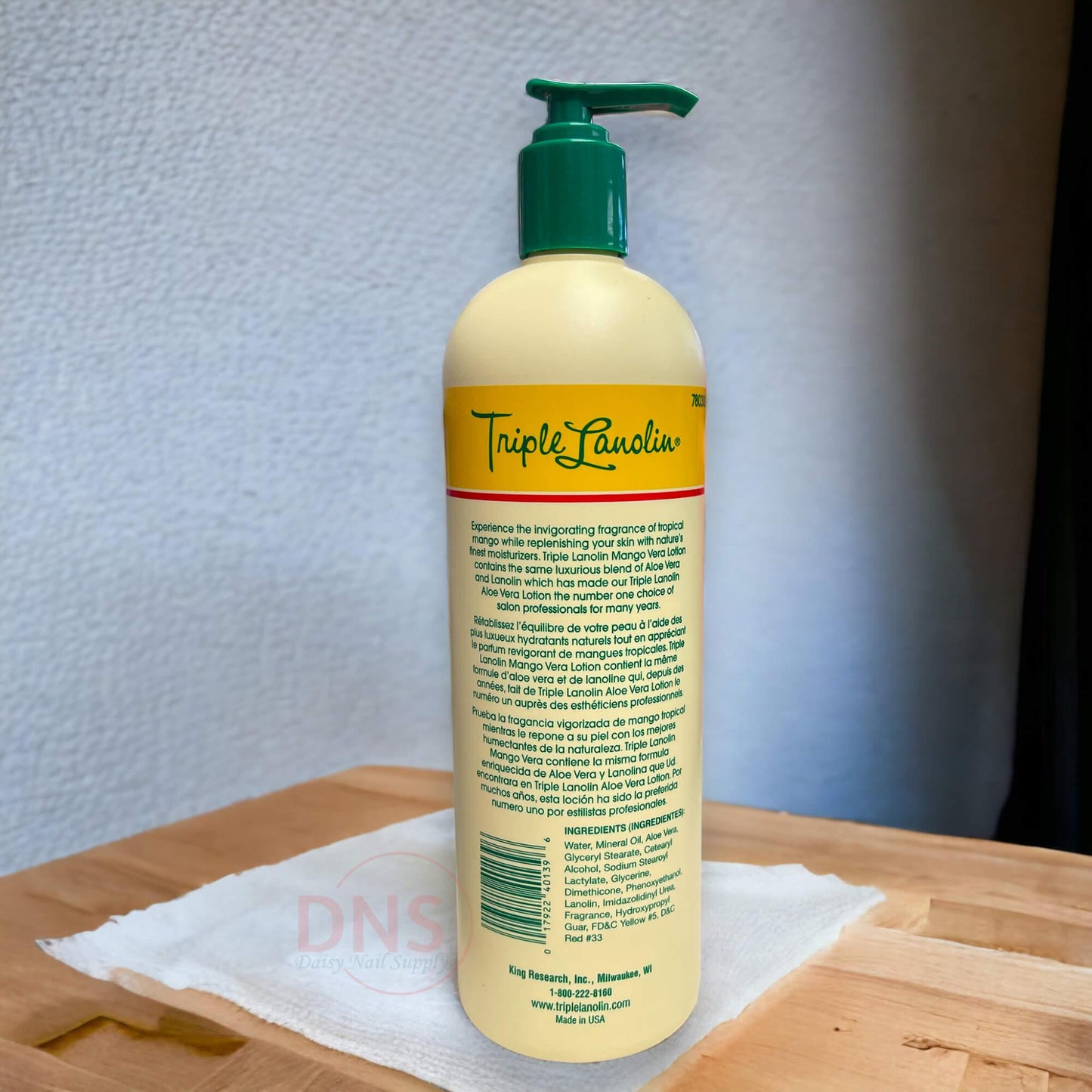 TRIPLE LANOLIN LOTION 20 OZ