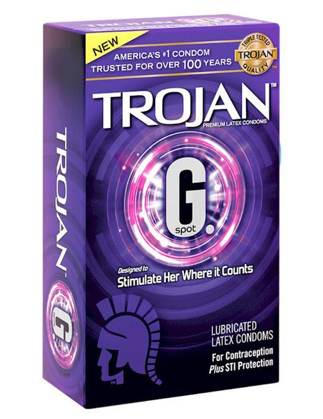 TROJAN G SPOT CONDOM 3CT