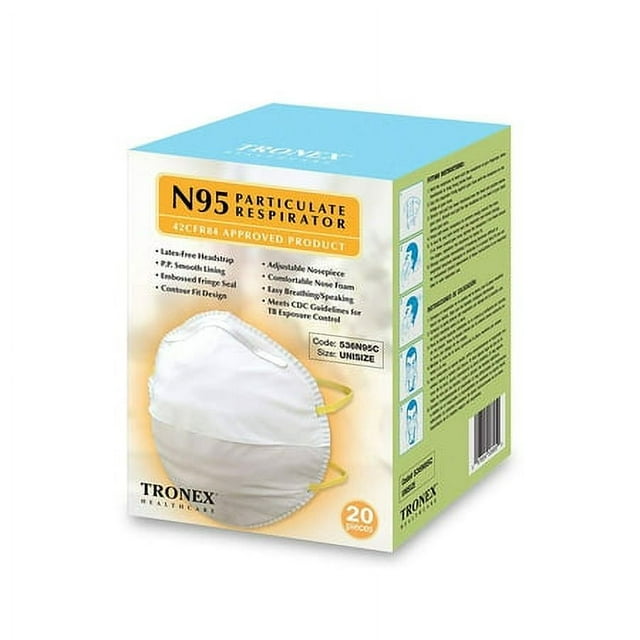 TRONEX FCE MASK 20X5 1SZ EARLP