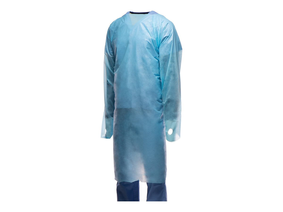 TRONEX CPE GOWN 5X15 XL BLU