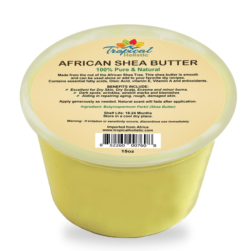 AFR SECRET SHEA BTR YELLOW 8 OZ