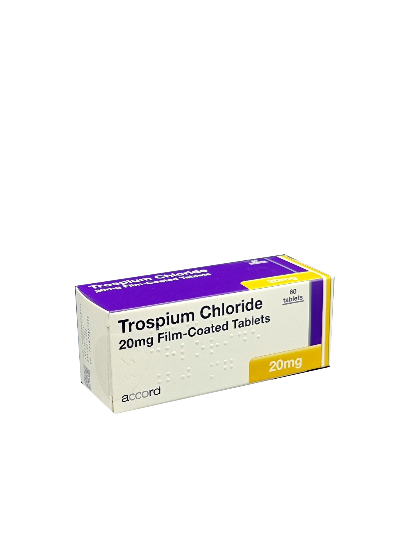 TROSPIUM CHLORIDE TB 20MG 60
