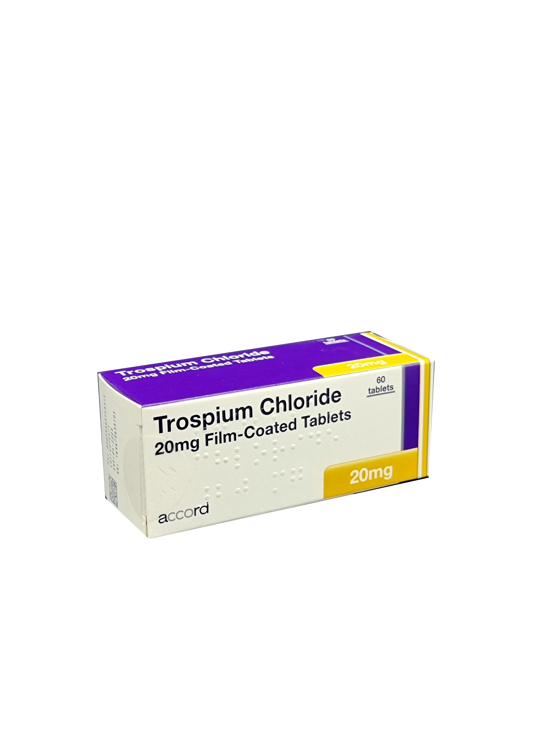 TROSPIUM CHLORIDE TB 20MG 60