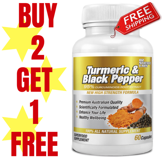 TURMERIC W/ BLK PEPPER EXT CAP 60CT 21ST