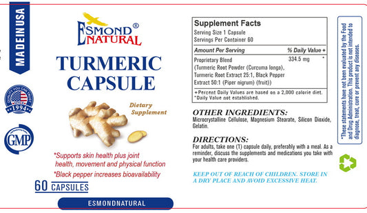 GNP TURMERIC CAPSULE 50CT