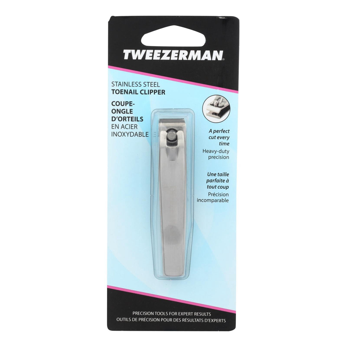 TWEEZERMAN CLIPPER,TOENAIL,SS