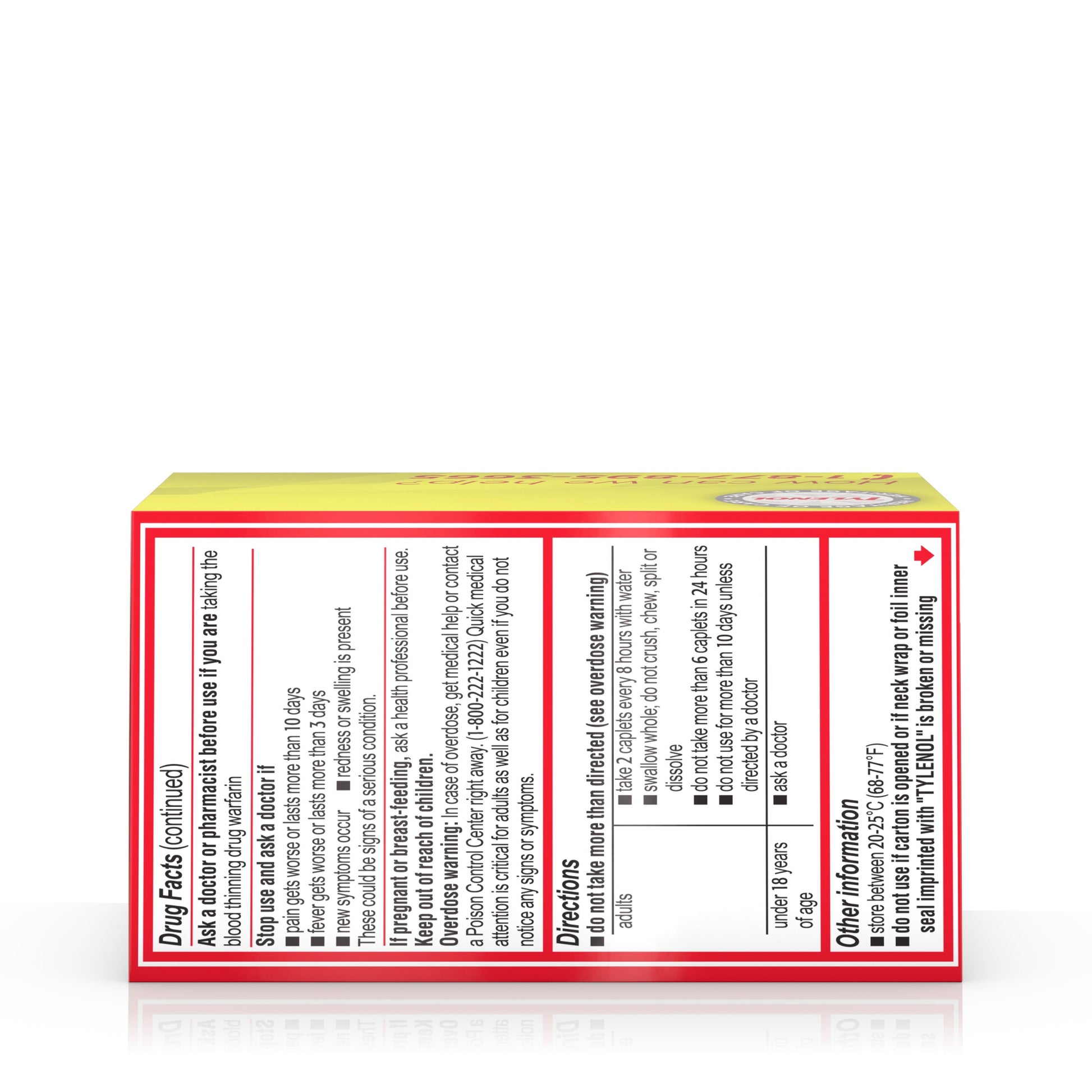 TYLENOL ARTHRITIS 8HR CAPLET 24CT