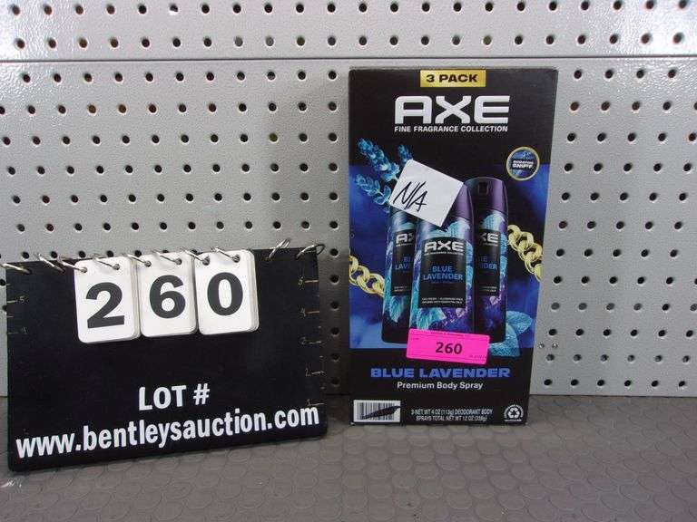 AXE BODY SPRAY BLUE LAVENDER AER 4OZ